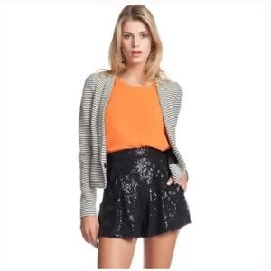 NWT BCBGMaxAzria Monochrome Striped blazer Jacket Hendrix